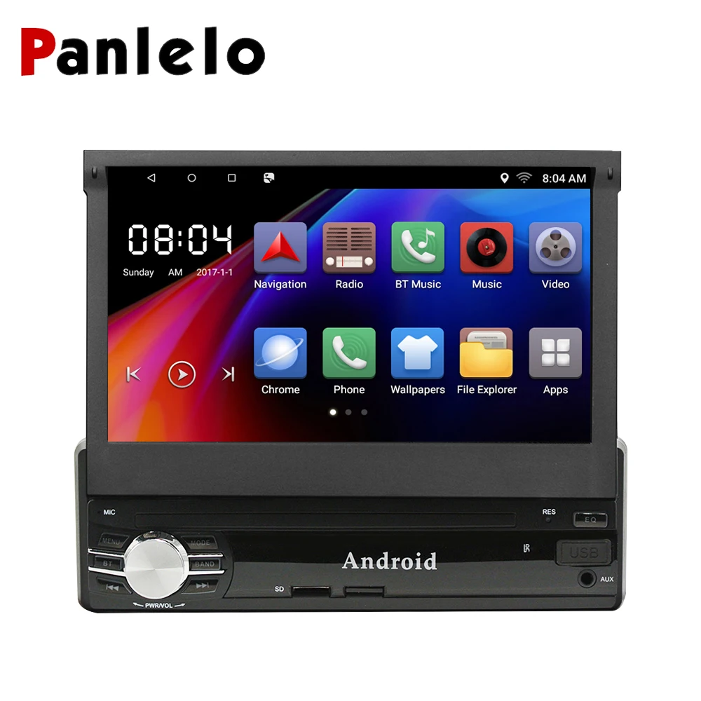 Panlelo 1 din Android 8,1/6,0 Din coche estéreo de 1g + 16g/2G + 16G 7 \