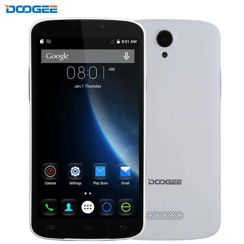 Original DOOGEE X6 X6 Pro 5 5 Android 5 1 Smartphone MT6735 Quad Core 1 0GHz