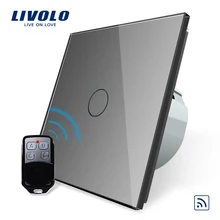 Livolo ЕС стандартный пульт дистанционного управления, AC 220~ 250 В настенный выключатель дистанционного управления с мини-пульт дистанционного управления C701R-11-RT12