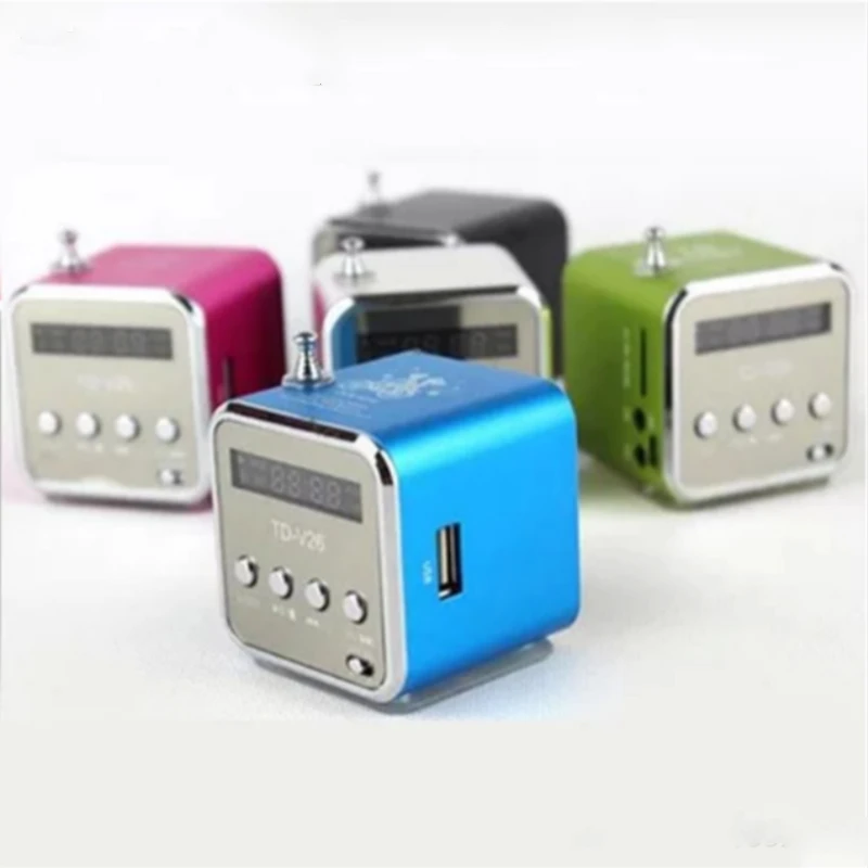 

Mini Radio Fm Digital Portable Speakers With Am Fm Radio Receiver Support SD/TF Card For Mp3 Music Player USB Charging