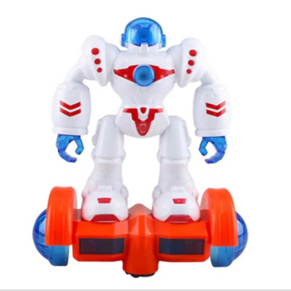 

Music Flash Robot Toys For Children Baby Educational 360 Rotation Avoid Barrier Intelligent Robots Marvel Robotics Action Aigure