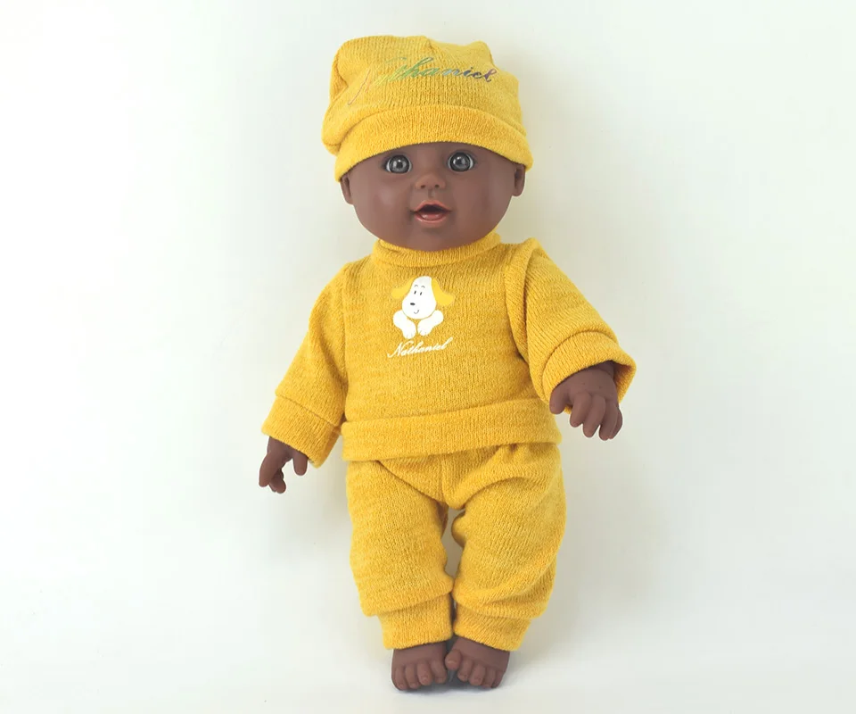 

30cm 12inch bathing sweater doll reborn lol baby lifelike newborn black boneca dolls for girls toys toy girl kid gift Nathniel