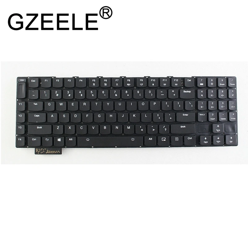 Клавиатура GZEELE US для ноутбука LENOVO Gaming Y900 17ISK Y910 Y920 клавиатура с подсветкой (без