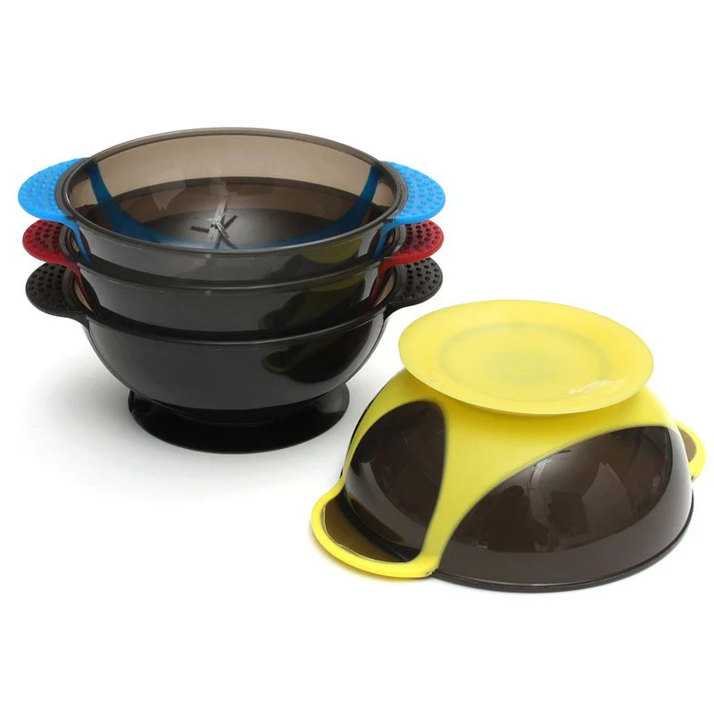 

Salon Plastic Hair Dye Colouring Brush Comb Mixing Sucker Palette Bowl Barber Tint Hairdressing Styling Tools 1pc P27