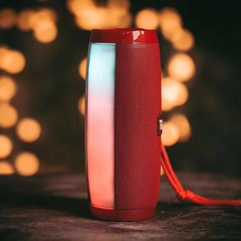 Беспроводная bluetooth колонка Hopestar TG157 10 Вт цветной светодиодный светильник