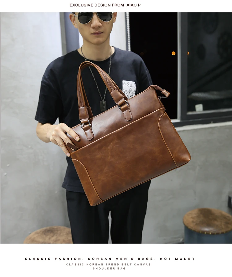 Ноутбук коричневая сумочка, подходит для 13-дюймовый ноутбук, стильный и легко носить с собой, Для мужчин предпочтительным сумка для