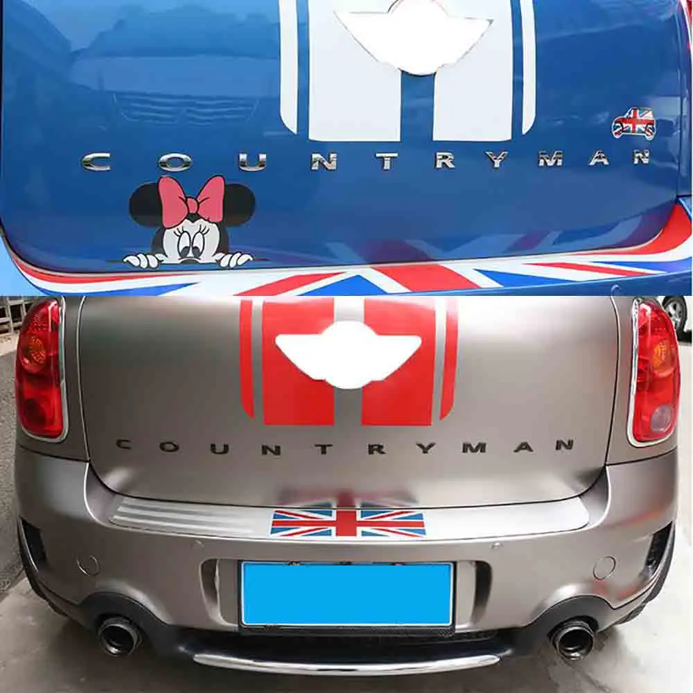 

High Quality Car Tail Metal 3D Letters Sticker And Emblem Rear Trunk For MINI Cooper Countryman R60 F60 Car Styling Accessories