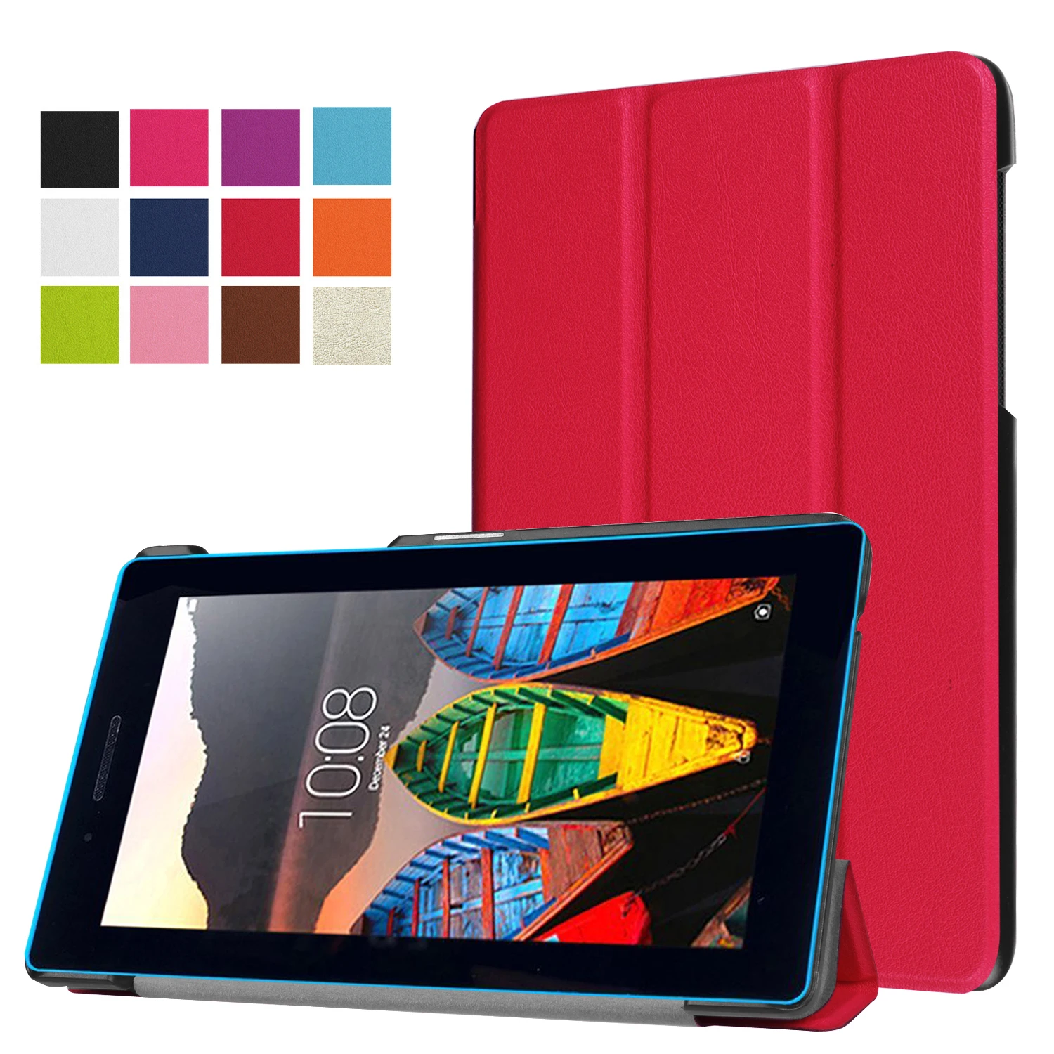 For Lenovo Tab 3 7 Essential 710F Case Flip Cover For Lenovo Tab 3 710F