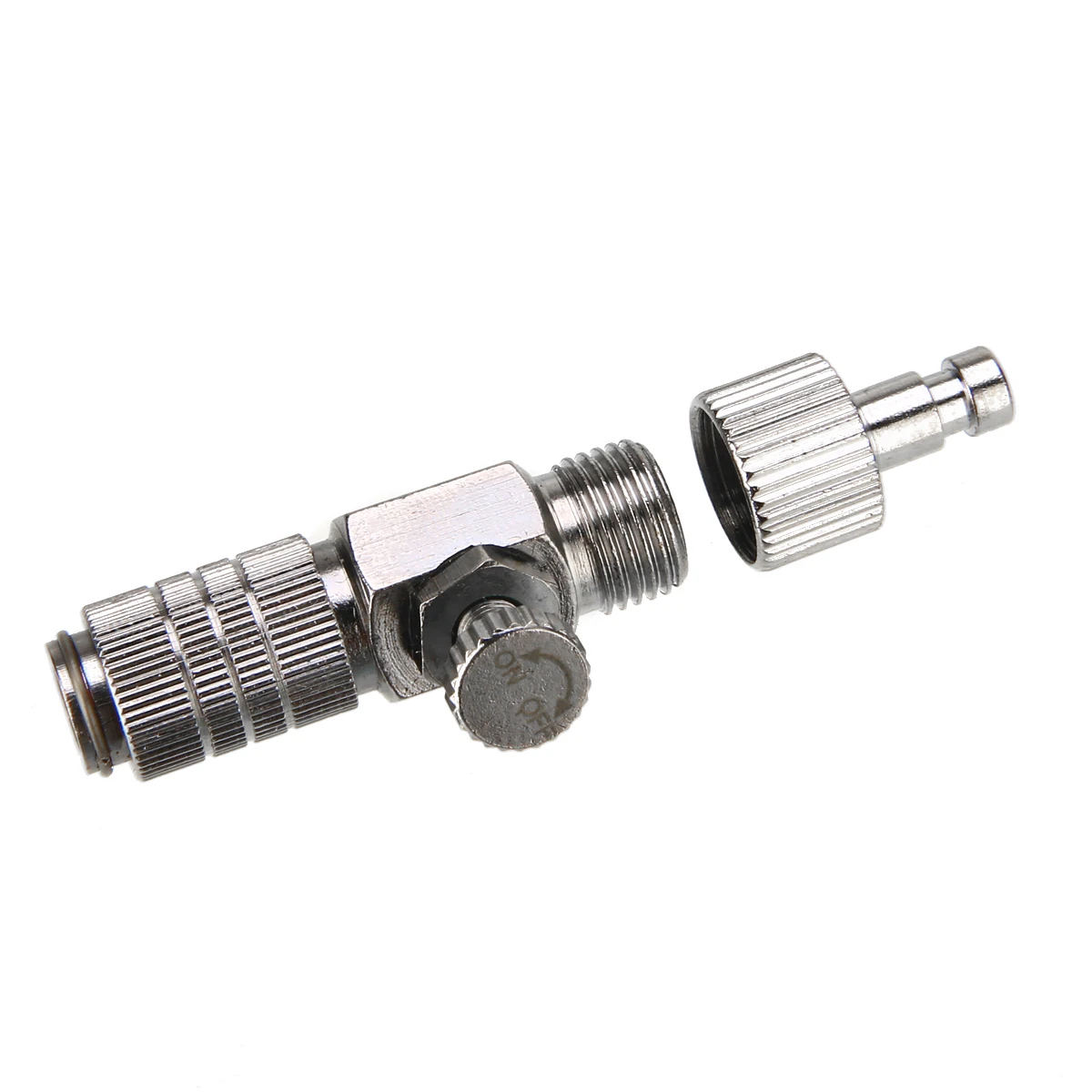 Airbrush Quick Release Coupling Disconnect Adapter 1/8 inch Plug Fitting HS941 + 4pcs Male and Female Fitting for Air Compressor