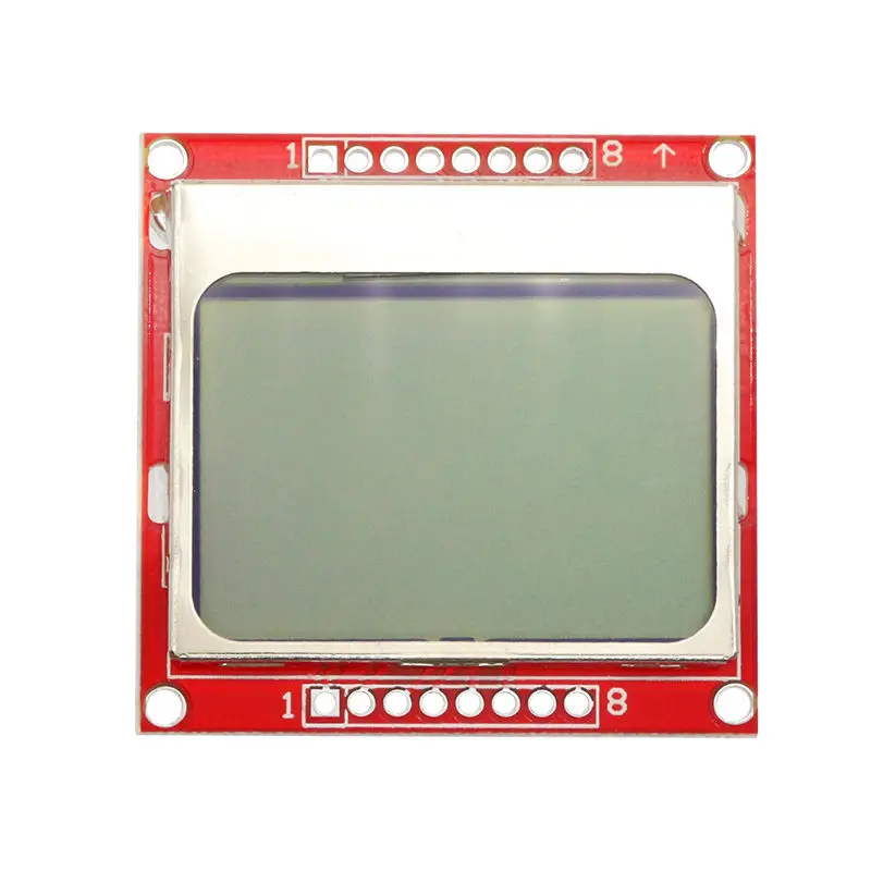 

Glyduino for Nokia 5110 84*48 Red Backlight LCD Module Adapter PCB for Arduino Development Board