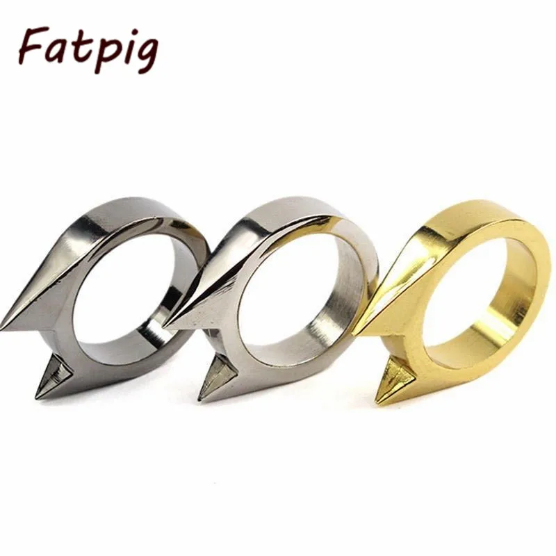2016 New Fashion Cute Animal Cat Ear Shape Wedding Ring Jewelry Outdoor Survival Tool