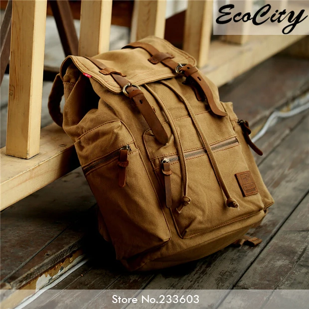 canvas tactical backpack