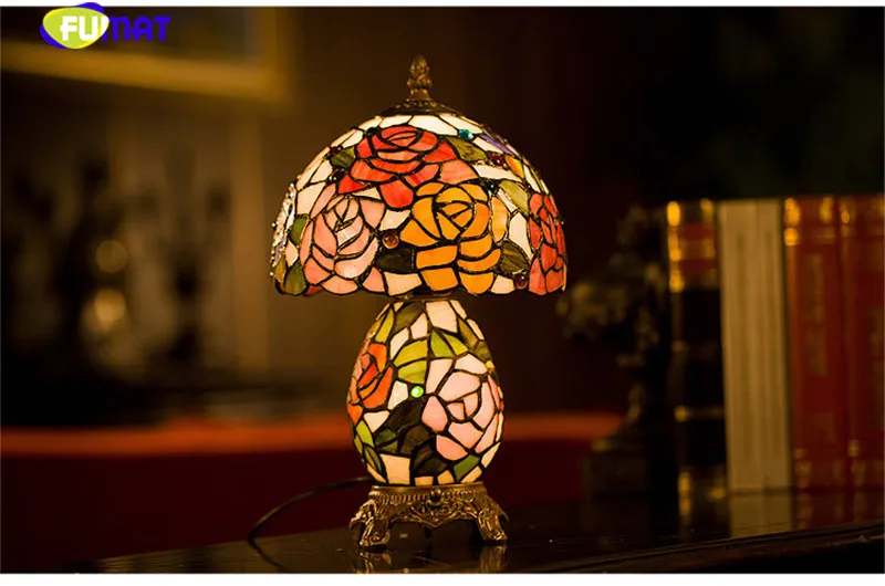 7 Tiffany Table lamps