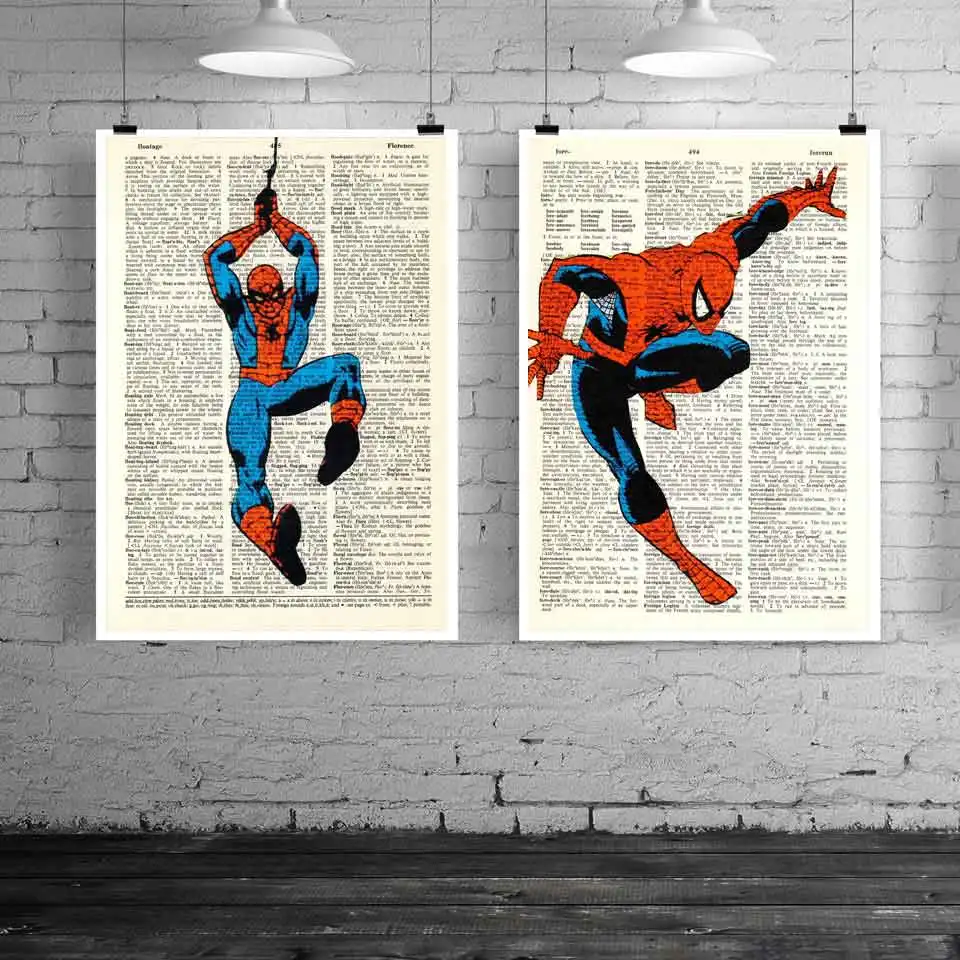 

Free Shipping Oil Painting Super Hero Decoration Painting Home Decor On Canvas Modern Wall Picture For Living Room(1PCS)