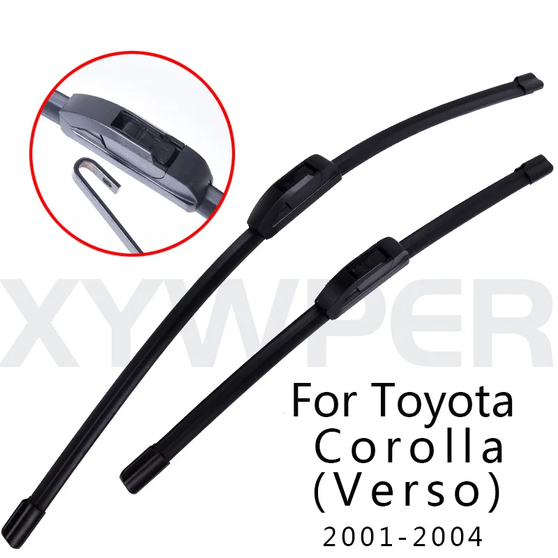 Стеклоочистители для автомобилей для Toyota Corolla Verso2003 2004 2005 2006 2009 2010 2011 2012 стеклоочиститель оптом автомобильные аксессуары - Цвет: Белый