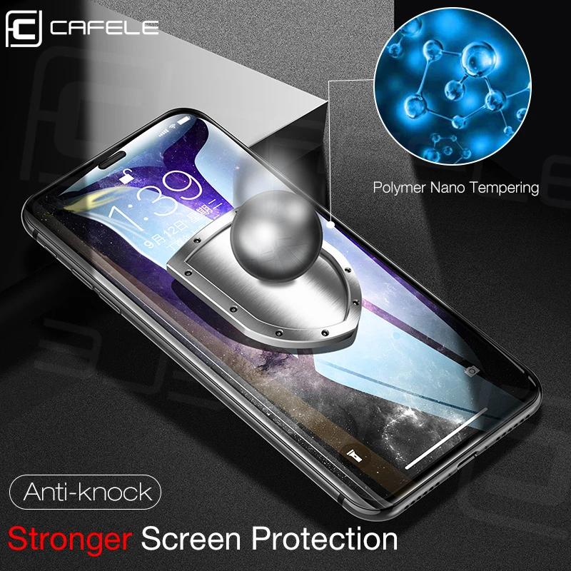  Cafele Vollständige Abdeckung Screen Protector für iPhone XR XS MAX 8 7 6 plus Klar Gehärtetem Glas