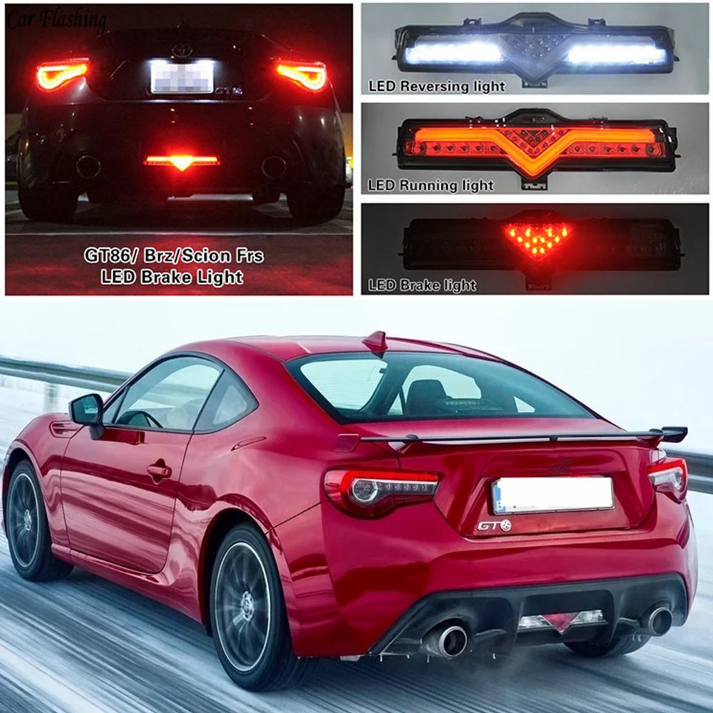 12 13 14 15 SUBARU BRZ SCION FR-S FRS Clear LED Side Marker Super White GT86 FRS