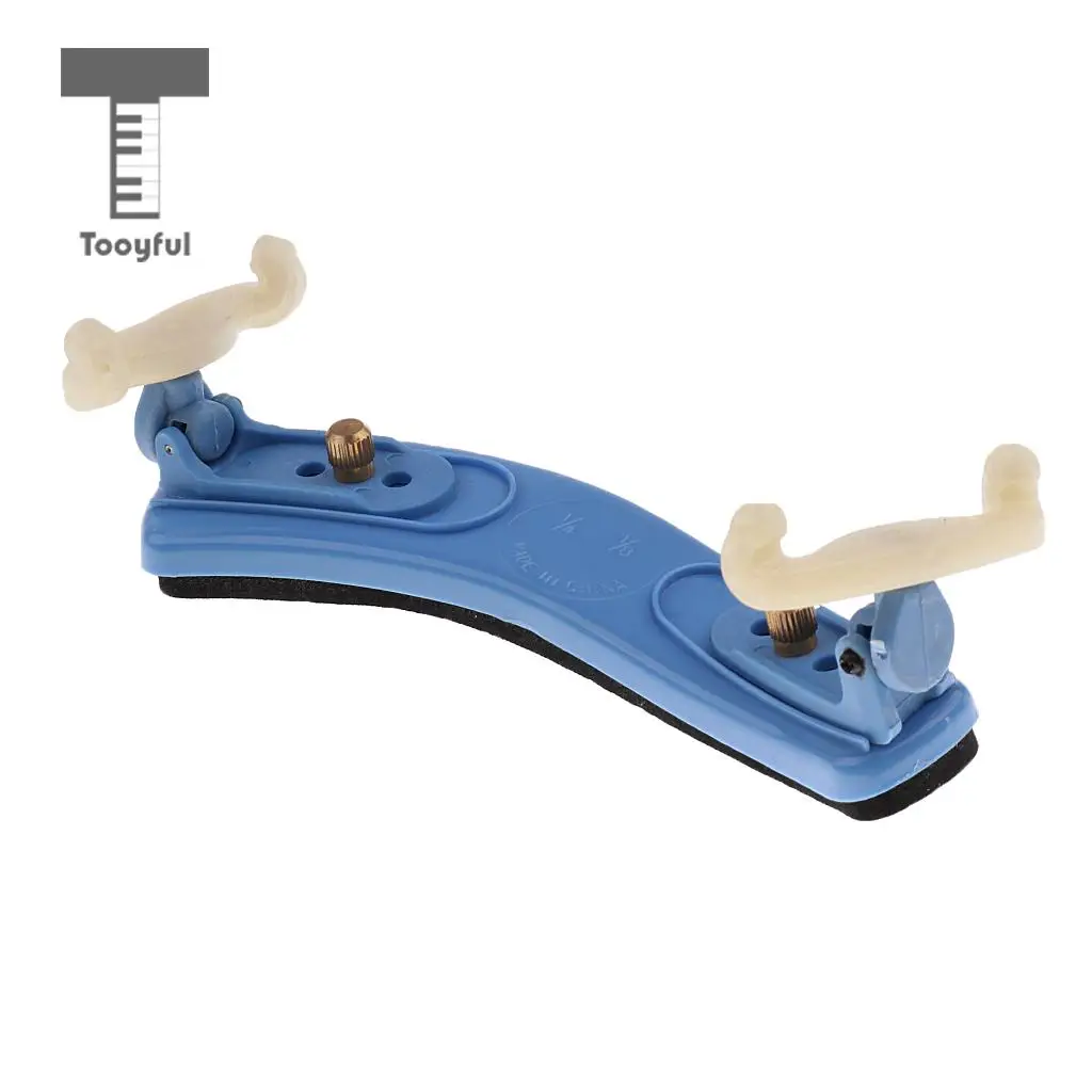 Tooyful Colorful Adjustable Violin Shoulder Rest Musical Support for 1/4 1/8 Violin Fiddle Parts