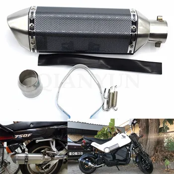 

for Motorcycle parts Exhaust Universal 51mm Stainless Steel Motorbike Exhaust Pipe for HONDA CBR954RR CBR 954 RR CBR 954RR