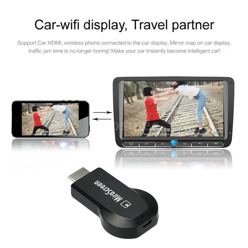 Mirascreen 2.4G HDMI 1080P Wireless WiFi Display Receiver Miracast HD TV Screen Mirroring Dongle Audio Video AV Adapter TV Stick Mirascreen 2.4G HDMI 1080P Wireless WiFi Display Receiver Miracast HD TV Screen Mirroring Dongle Audio Video AV Adapter TV Stick