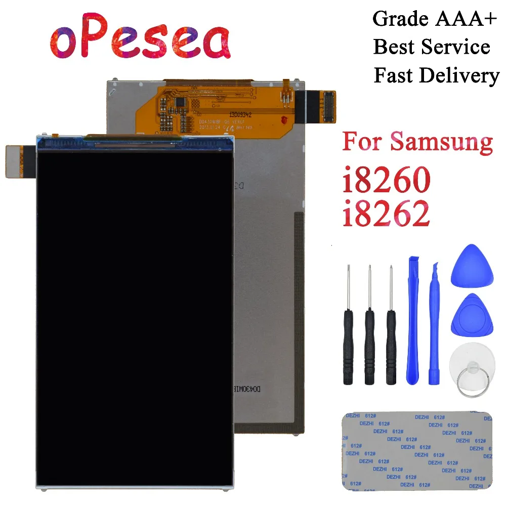 

oPesea 4.3'' For Samsung Galaxy Core i8260 i8262 Duos GT 8262 8260 LCD Display Screen Panel Monitor Module Replacement Parts