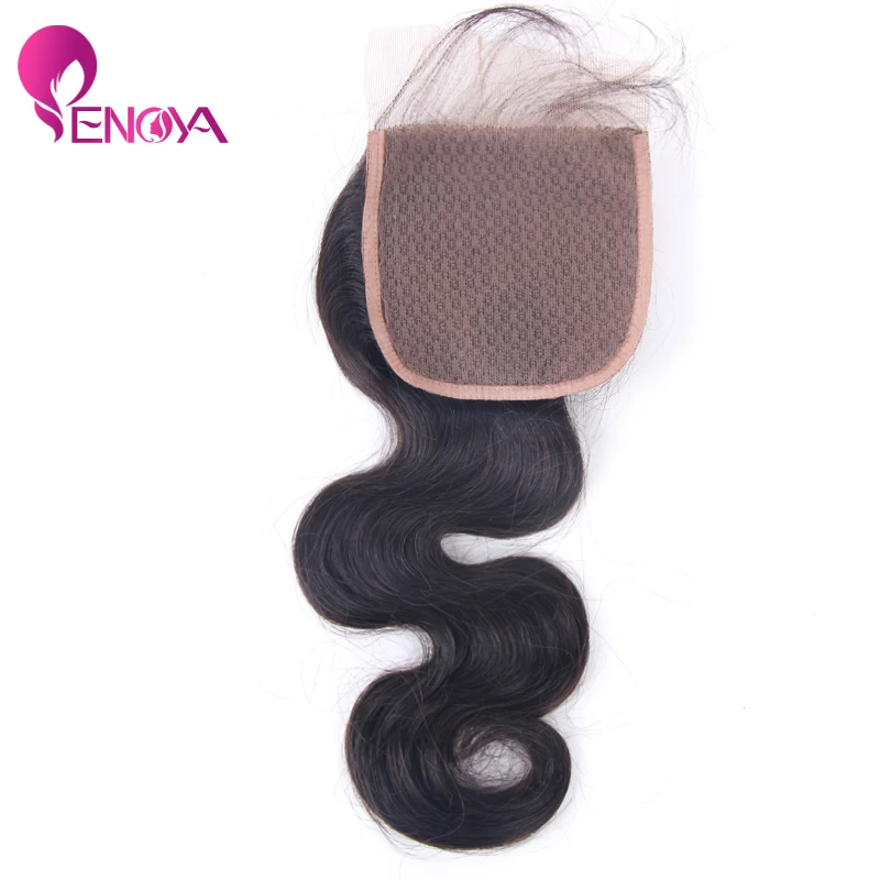 

4"*4" Silk Base Closure Body Wave Brazilian Lace Closure Hair