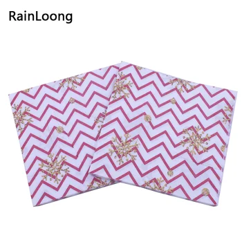 

[RainLoong] Christmas Snowflower Paper Napkins Tissue Serviettes For Christmas Party Decoration Decoupage 33*33cm 5packs