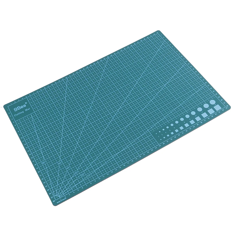 A3 ПВХ 45 см x 30 см, двусторонний бумагорез 5 слоев резки коврик квилтинговая линейка подходит для бумажной карты ткани