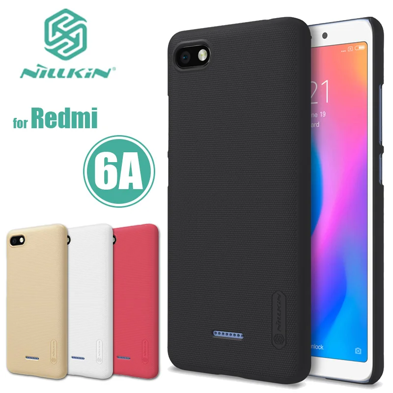 Чехол Nillkin для Xiaomi Redmi 6A суперматовый жесткий чехол-накладка Nilkin чехол телефона