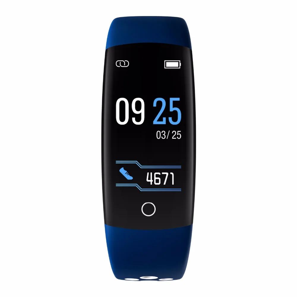 Cawono CW15 Heart Rate Monitor Fitness Bracelet Smart Wristband Blood Pressure/Oxygen Smart Bracelet Band IP68 Waterproof Watch
