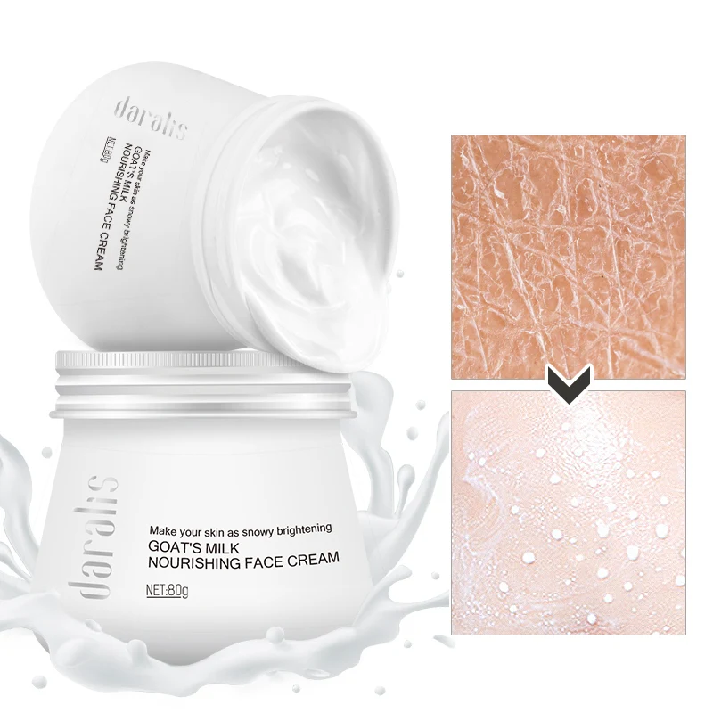 Daralis Goat Milk Facial Cream Moisturizer Face Cream Whitening Ageless