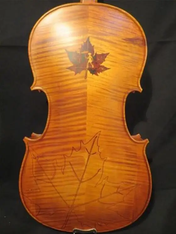 Free Shippment New High Quality Violin Wood Maple leaf Wood Violin with