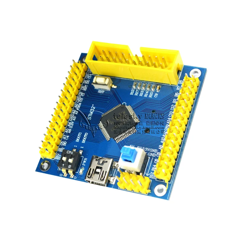 

STM32F103RCT6 small system board STM32 single-chip expansion board development