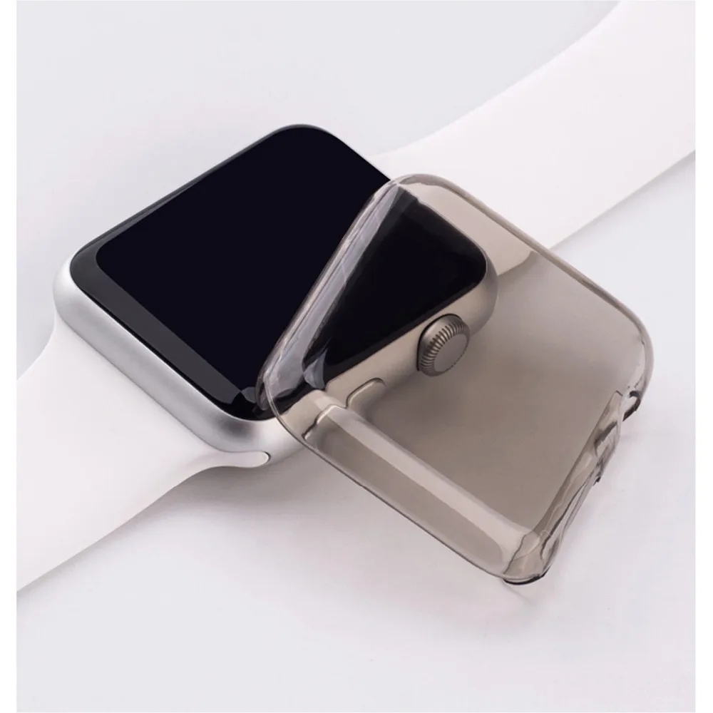 10pcs PC For Apple Watch case 42mm 38mm cover iWatch series 3/2/1 watch case Colorful plating Full Frame protective case shell