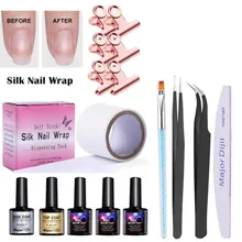 Profissional маникюрный набор для ногтей шелковые удлинение рукояти печь лампа нижнее уплотнение Слои фототерапии клей зажим маникюрные ножницы#0,7