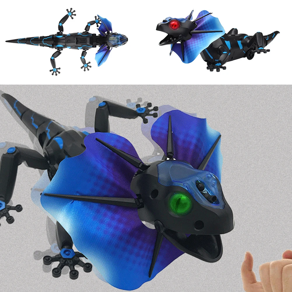 

Infrared Remote Control Lizard Innovative Robot Electric RC Infrared Simulation Lizard Lifelike Crawl Funny Tricky Toys For Boys