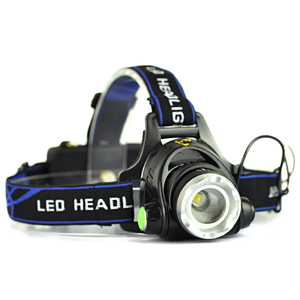

TSLEEN XM-L T6 LED Headlamp 2000LM Rechargeable Cycling Front Light Hunting Camp