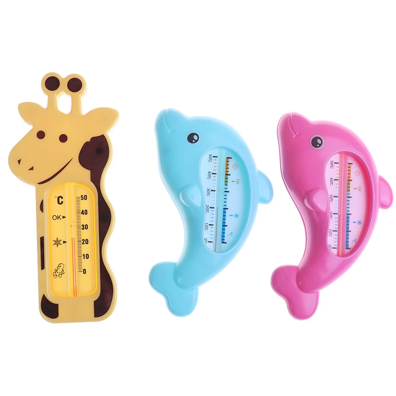 Cute Water Room Bath Thermometer Cute Cartoon Baby Bathing Dolphin Temperature Infant Kid Shower Toy Child Bath Shower Product