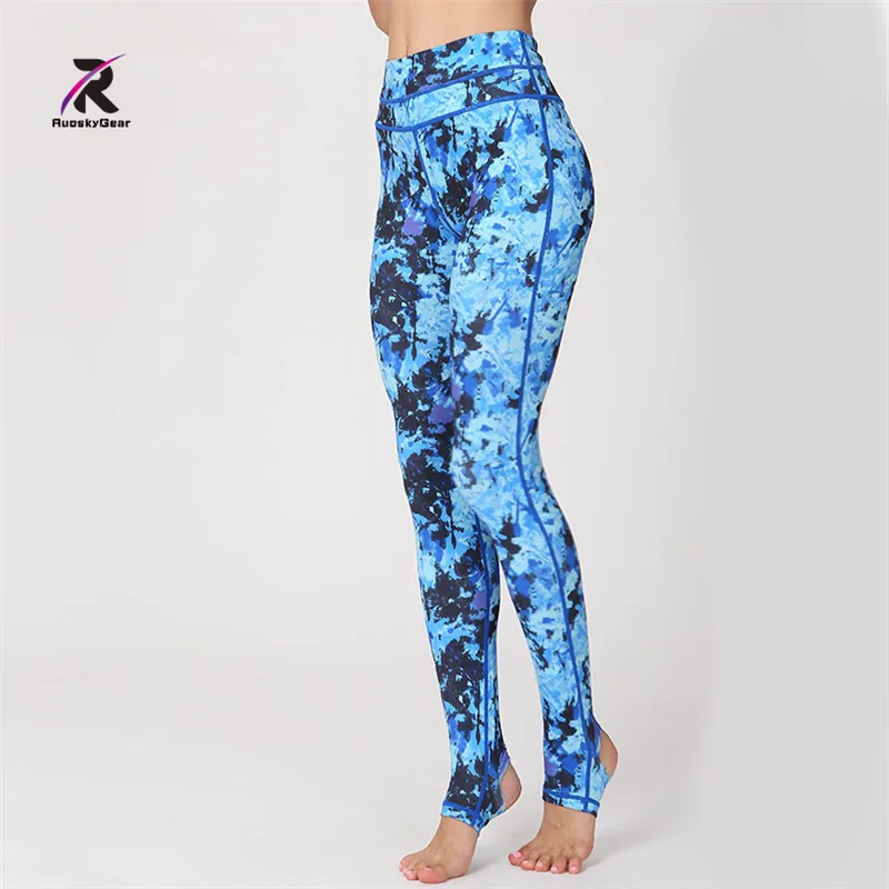 

New Women Sexy High Waist Stretchy Training Sports Pants Dry Quick Ankle Length Slim Body Professional Women Yoga pants