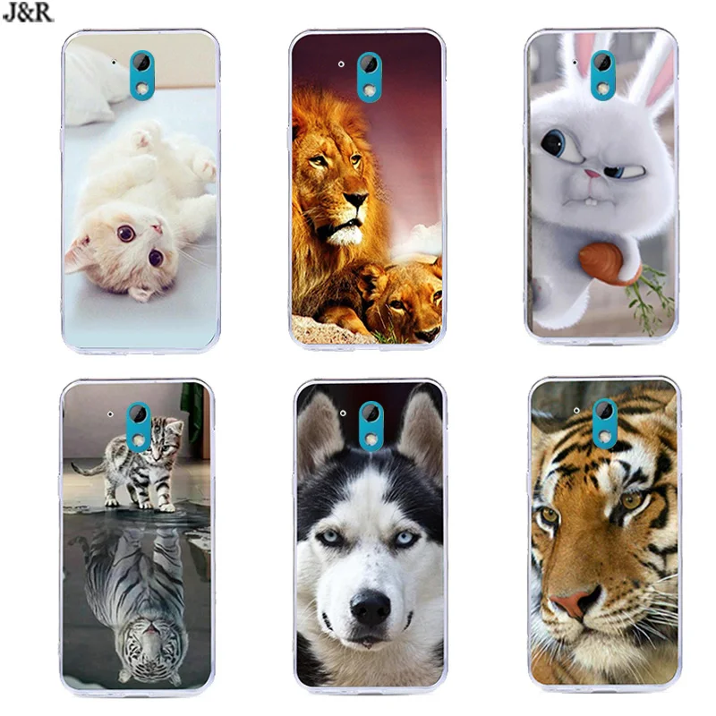 Printed Case For HTC Desire 526 326 Cover Soft Silicon TPU Back Phone Bags 326G 526G 4.7'' Cases |