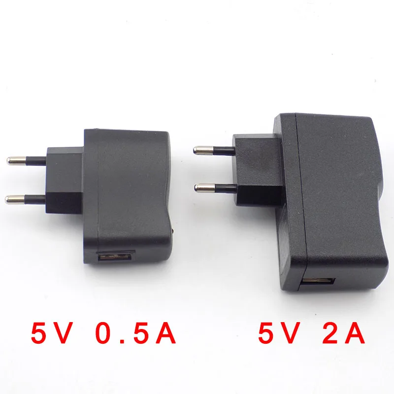Micro USB Зарядное устройство 5V 0.5A 1A 2A 3A стены переменного тока в постоянный ток