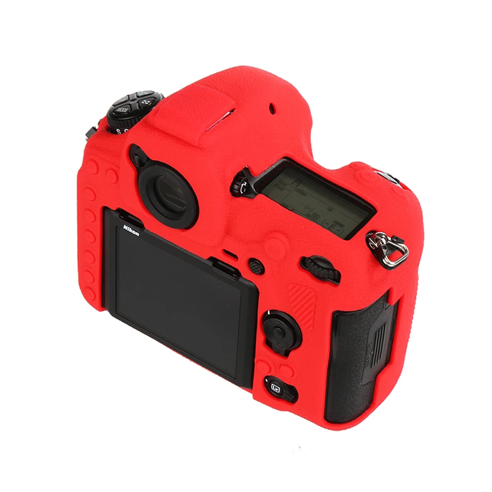 Мягкий силиконовый резиновый защитный корпус для камеры, кожаный чехол для Nikon D850 D5 4D 4S D7500 D800 D810, кожаная сумка для объектива