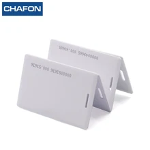 CHAFON 100 шт 40 см 125 кГц RFID Карточки плотные TK4100 идентификационная смарт-карта приближения 1,8 мм карты контроля доступа по отпечаткам карты для Управление персоналом