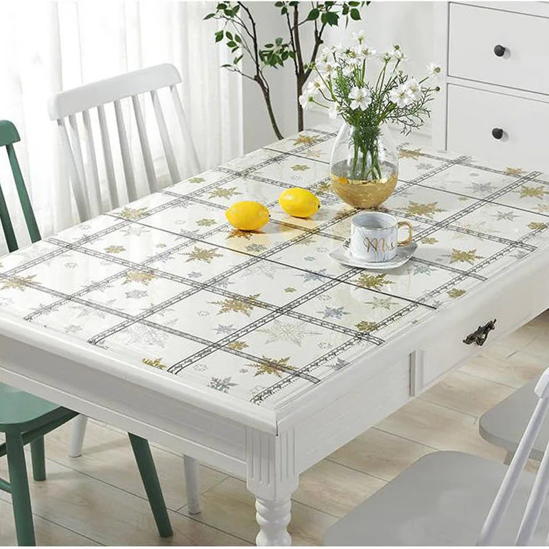 Luxury Nordic style party table decoration mat Imitation marble tablecloth plastic pad PVC waterpro