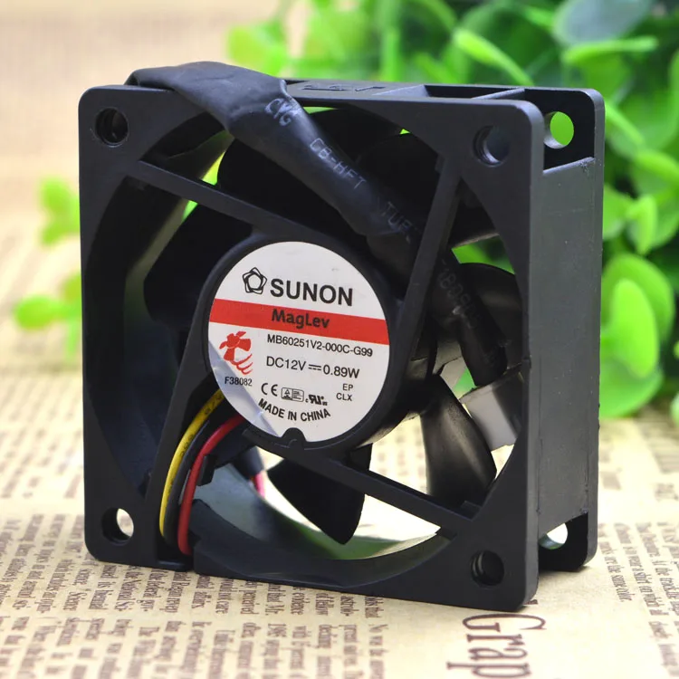 

ADDA 6025 MB60251V2-000C-G99 12В 0,89 Вт 6 см бесшумный вентилятор охлаждения 60x60x25мм
