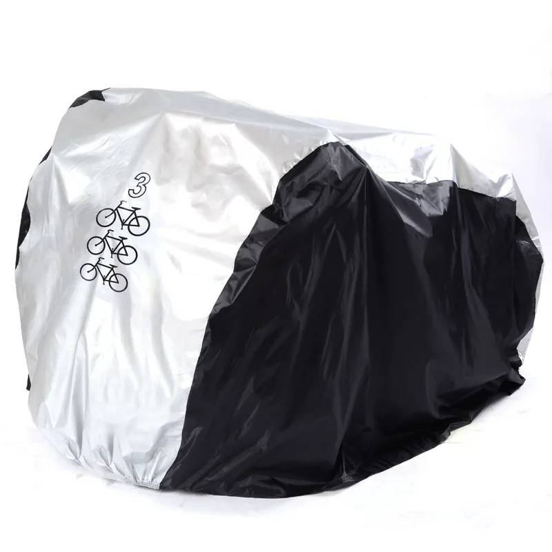 GAOHUI Bike Cover For 2 Bikes, 210D Oxford Fabric, Waterproof, Heavy