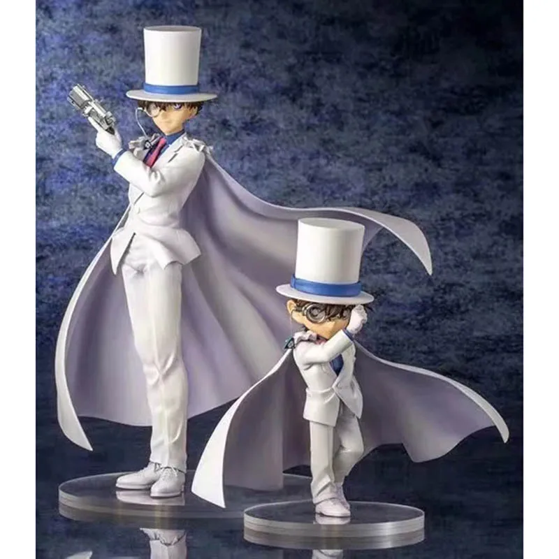 Фигурка детектива Конана Kaitou Kiddo, 1/8 масштаб, нарисованная фигура, Edogawa Conan, ПВХ Фигурки Brinquedos, аниме