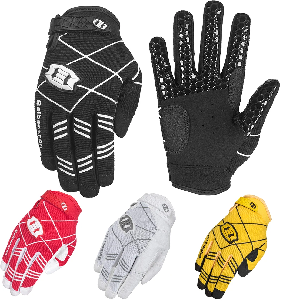 Seibertron BAR PRO 2.0 Signature Baseball/Softball Batting Gloves Super Grip Finger Fit Adult