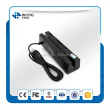 Считыватель магнитной ленты с 3 треками USB+ считыватель карт IC+ считыватель карт RFID с бесплатным SDK-HCC110