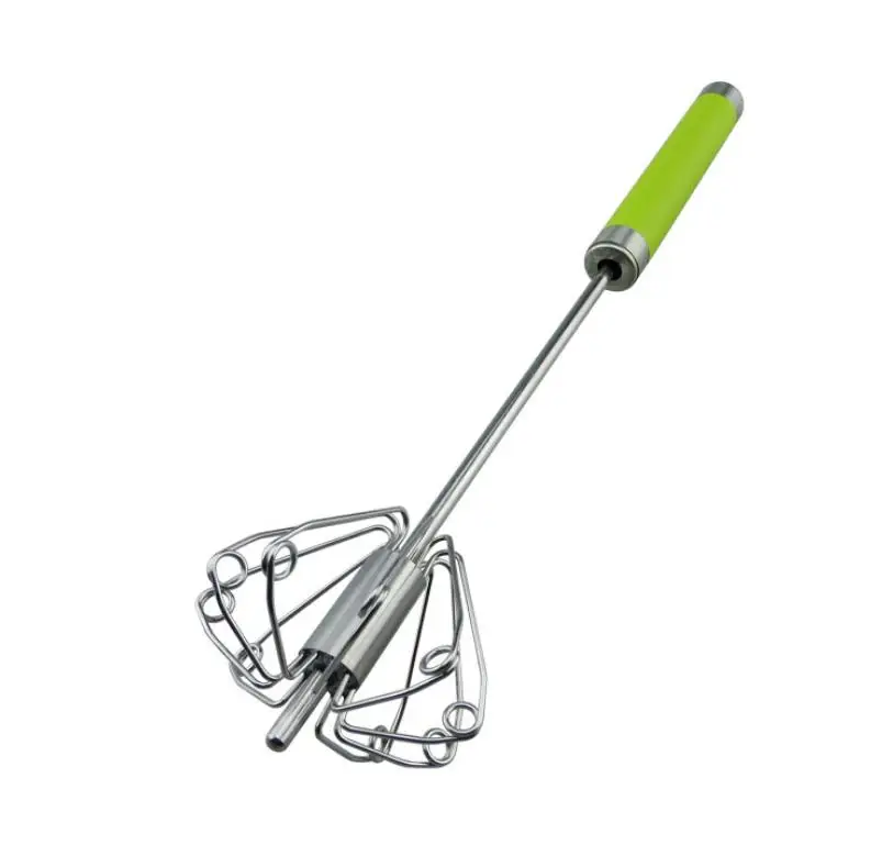 Rubber and plastic handle egg beater Rotary egg beater Semi automatic